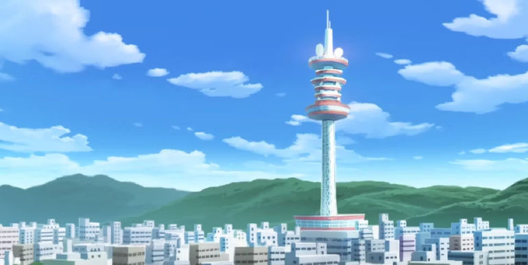 Goldenrod City In The Anime