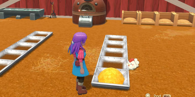 Harvest Moon The Winds of Anthos Barn Animals