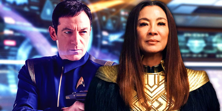 Gabriel Lorca and Philipa Georgiou in Star Trek: Discovery