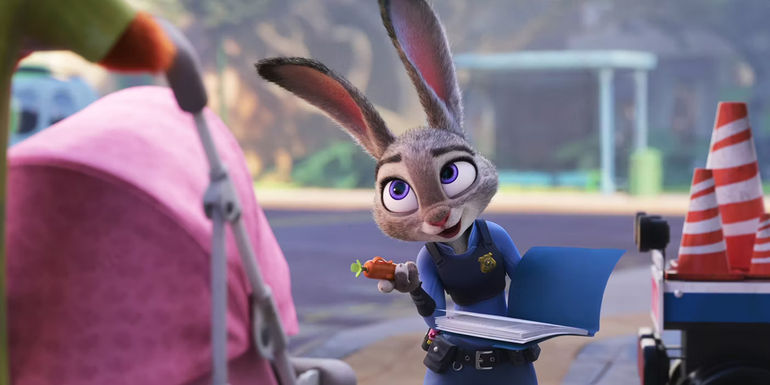Zootopia Judy writing a ticket