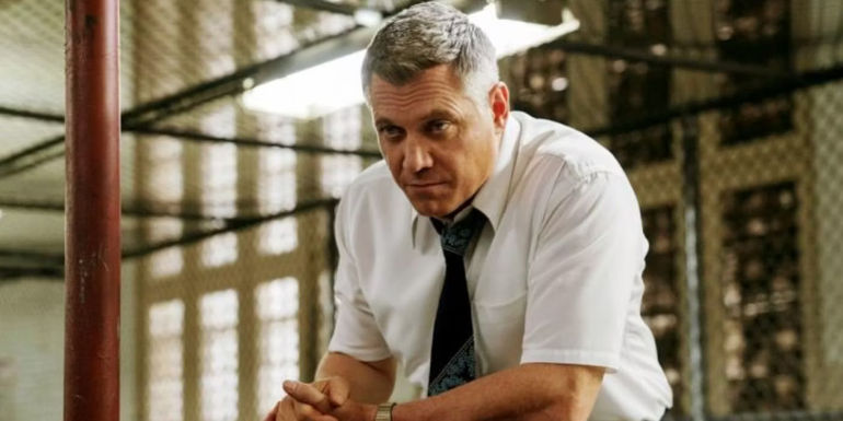 Holt McCallany as Fritz Von Erich in The Iron Claw