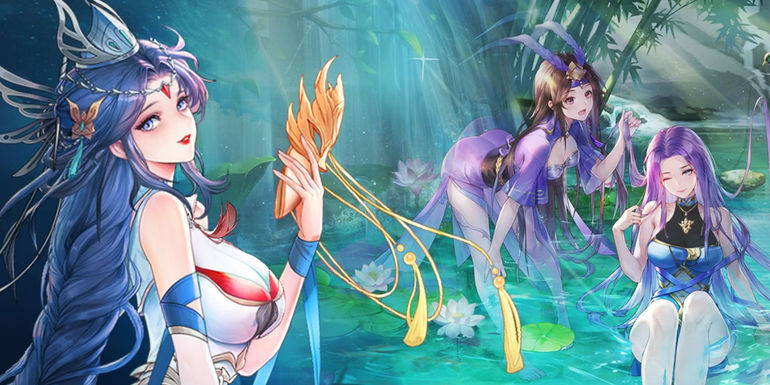 multiple Mythic Samkok characters