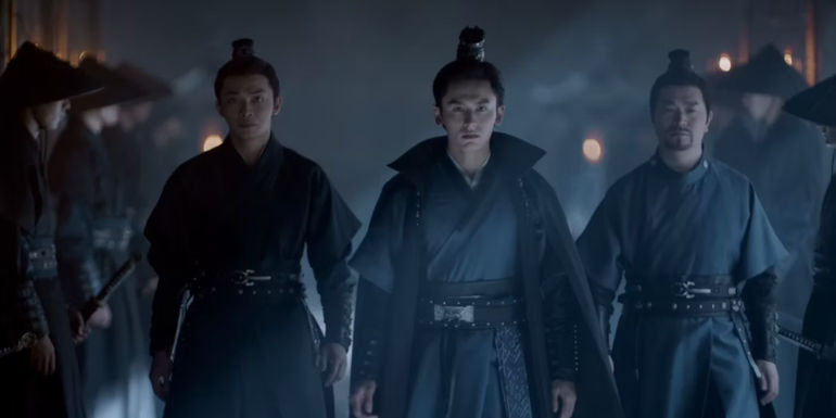 Zhang Zhehan in Word of Honor.