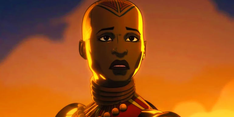 Animated Okoye in the MCU