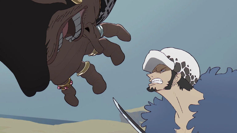 One Piece Episode 1093: Cuộc Chiến Khốc Liệt giữa Blackbeard và Law