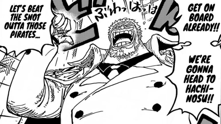 Monkey D. Garp (Image via Shueisha)