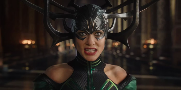 Cate Blanchett as Hela in Thor Ragnarok