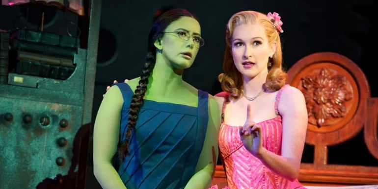 Erin Mackey as Glinda in Wicked