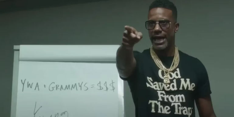 Buck giving a speech in Atlanta