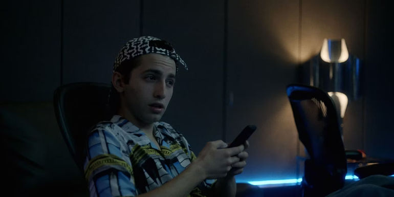 A member of Yodel Kid's entourage in Atlanta