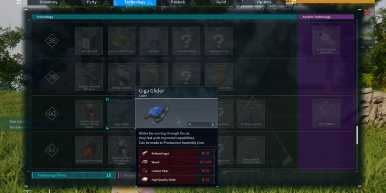 Palworld: Giga Glider