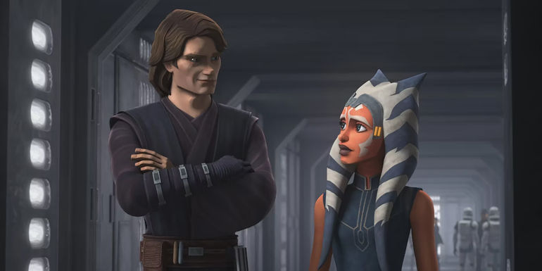clone wars anakin talking to ahsoka