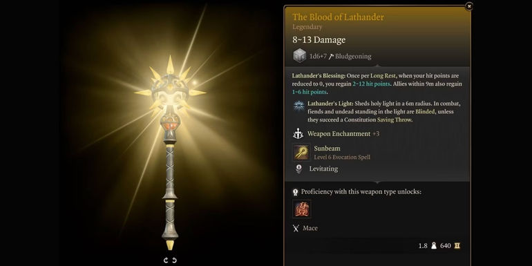 The Blood of Lathander in BG3