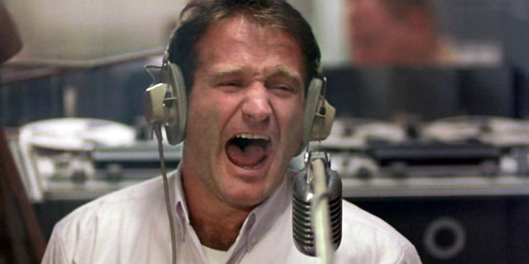 Robin Williams in Good Morning, Vietnam