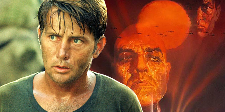 Martin Sheen in the movie Apocalypse Now.