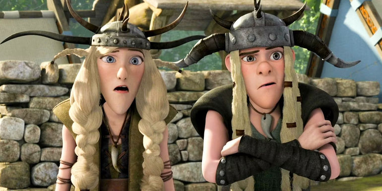 Ruffnut and Tuffnut in How to Train Your Dragon
