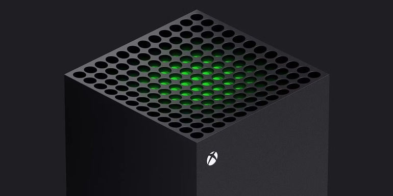 xbox series x console top
