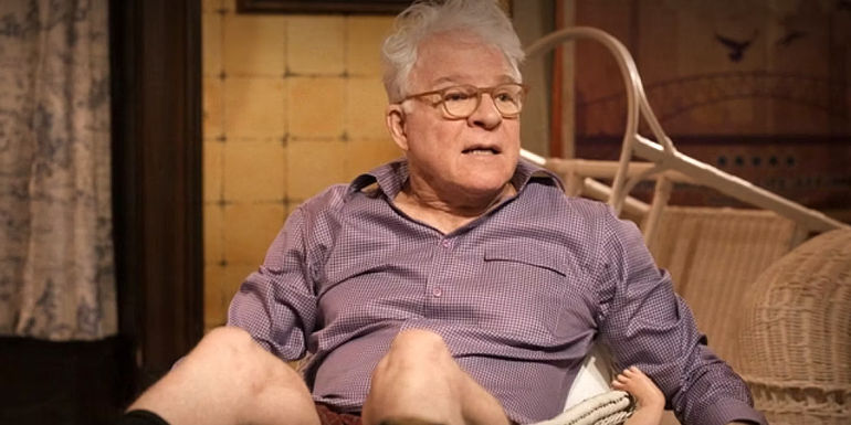 Charles in the aftermath of his White Room experience in Only Murders in the Building