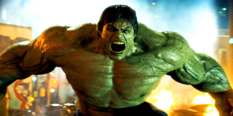 Edward Norton's Hulk in 2008's The Incredible Hulk