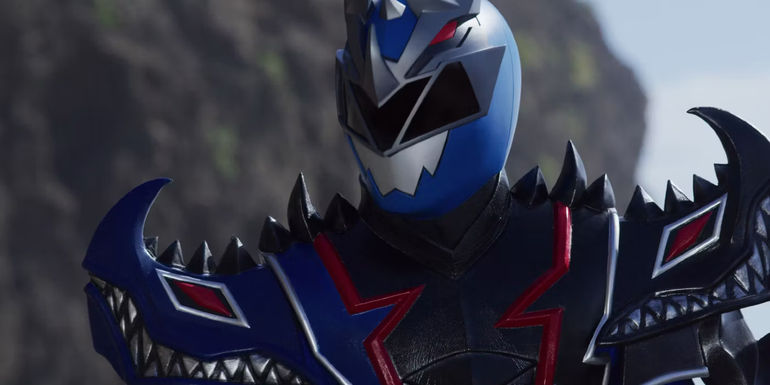 Power Rangers Cosmic Fury's Evil Blue Ranger Ollie