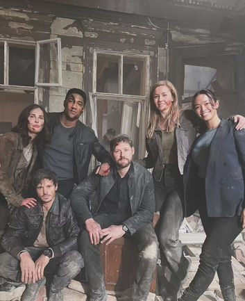 Cast of FBI International in Rubble