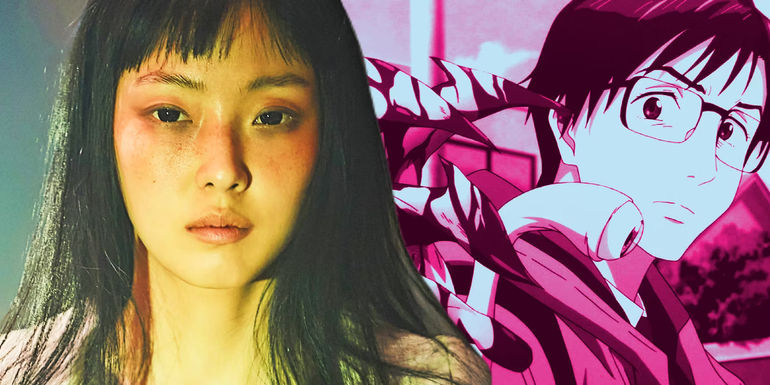 Jeon So-nee in Parasyte The Grey and Shinichi in Parasyte