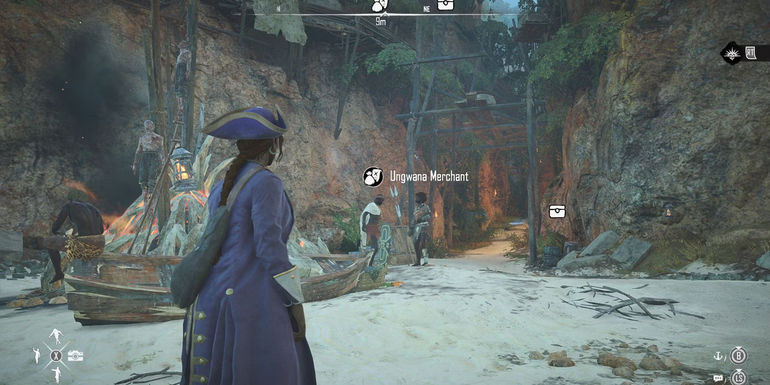 skull and bones ungwana merchant sunken goldmine