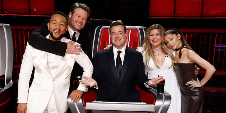 The Voice coaches in season 21.