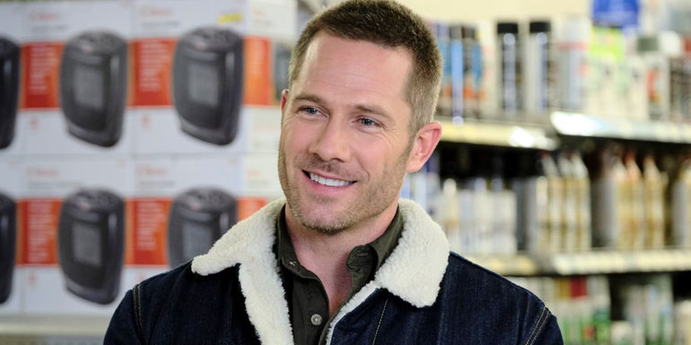 Luke Macfarlane smiling in A Valentine's Match