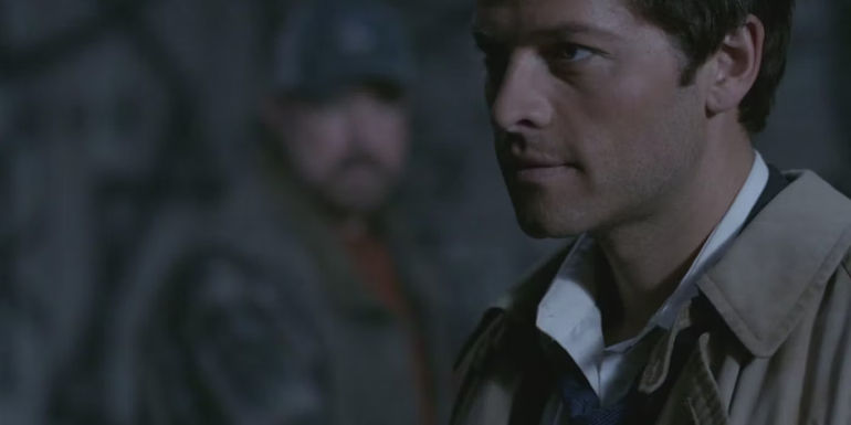 Misha Collins as Castiel in the Supernatural episode Lazarus Rising