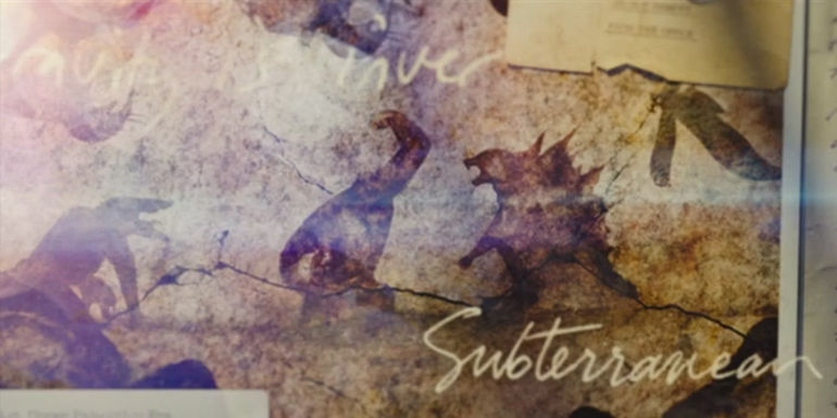 Godzilla Kong Skullcrawler Mothra Painting