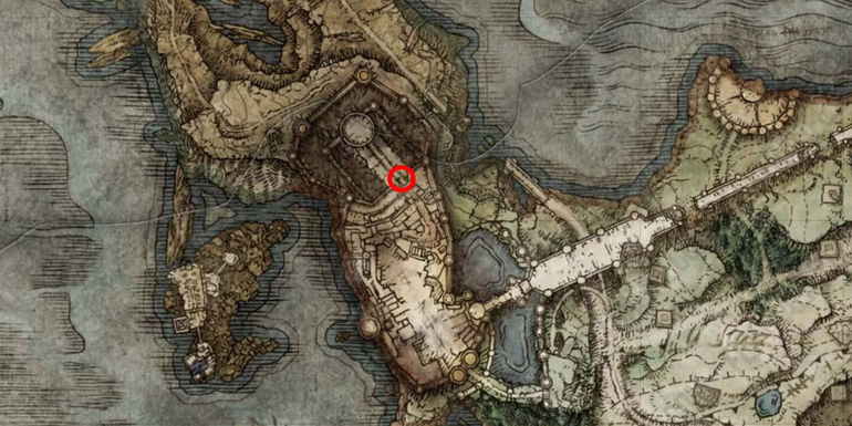  Godrick the Grafted location on the map in Elden Ring