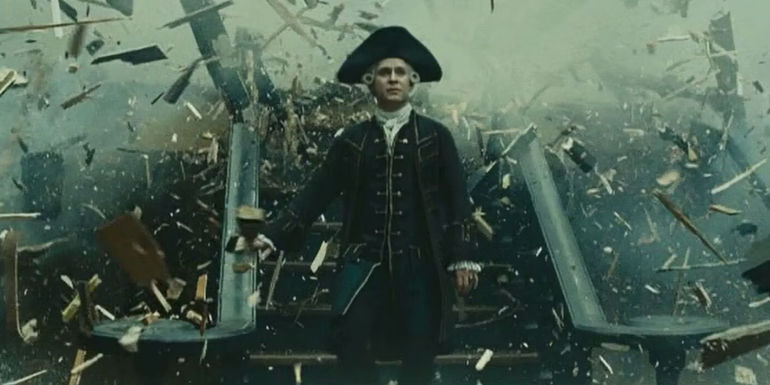 Lord Cutler Beackett on his sinking ship