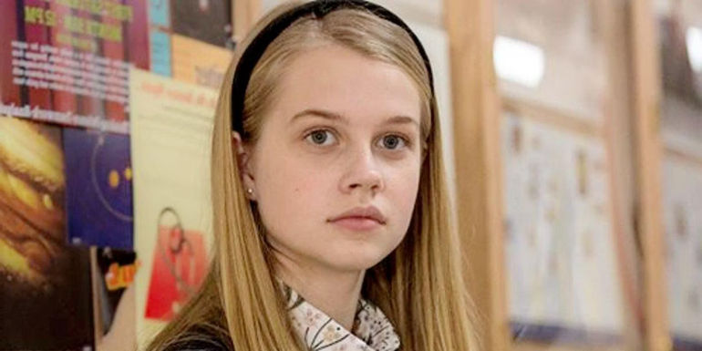 Betty Brant looking serious in Spider-Man: No Way Home.