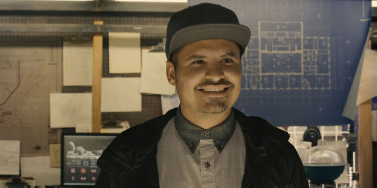 Luis smiling in Ant-Man