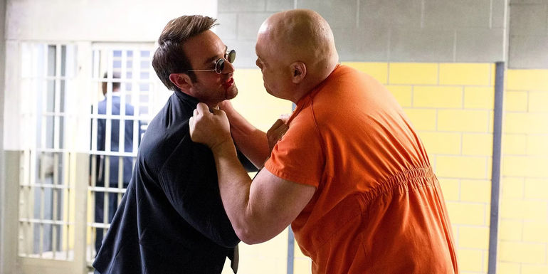 Matt Murdock and Wilson Fisk in Daredevil