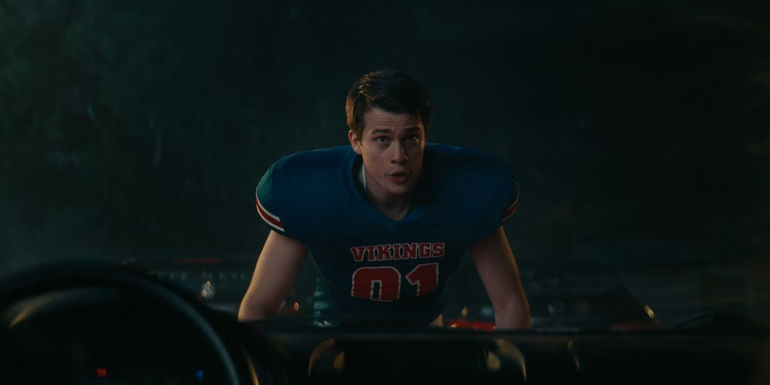 Jeff in front of the car in Bottoms