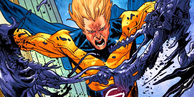 Sentry attacking in Marvel Comics