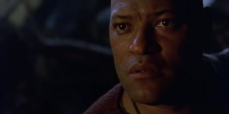 Morpheus talking about his dream in The Matrix