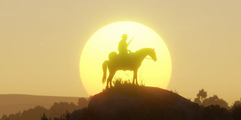 Red Dead Redemption 2 Sunset