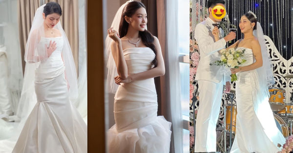 Sắc Váy Cưới của Chu Thanh Huyền: Sự Lựa Chọn Đầy Nổi Bật