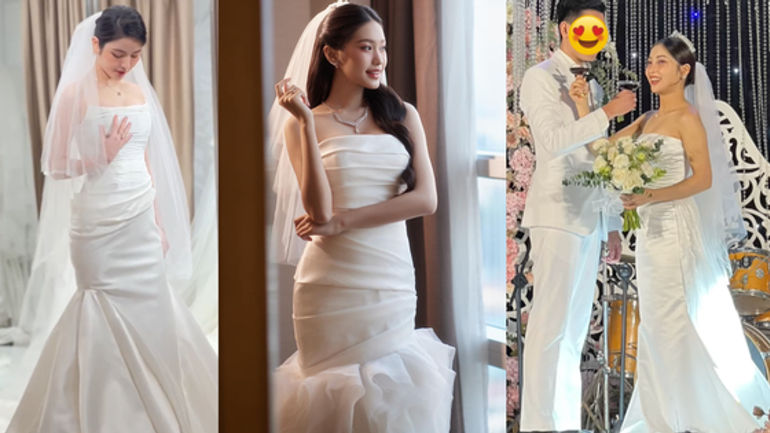 Sắc Váy Cưới của Chu Thanh Huyền: Sự Lựa Chọn Đầy Nổi Bật