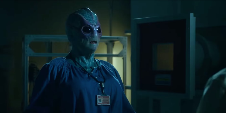 Harry as Carlyn in Resident Alien season 2