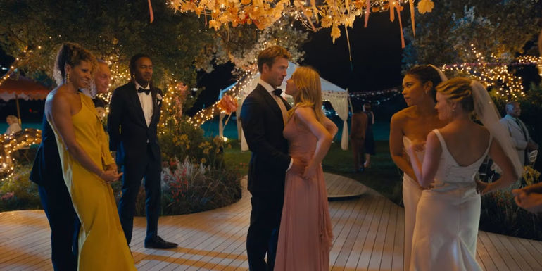 Emily Clarke and Alex Rodriguez embrace the future in 'Love Unbound'