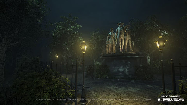 dead by daylight greenville statue