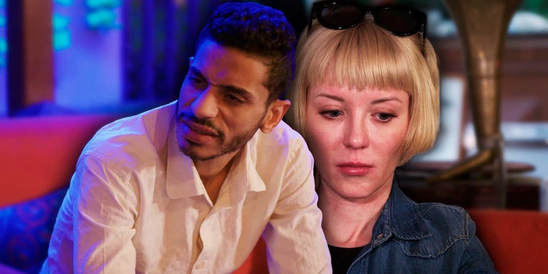 90 Day Fiance's Nicole Sherbiny & Mahmoud El Sherbiny looking serious