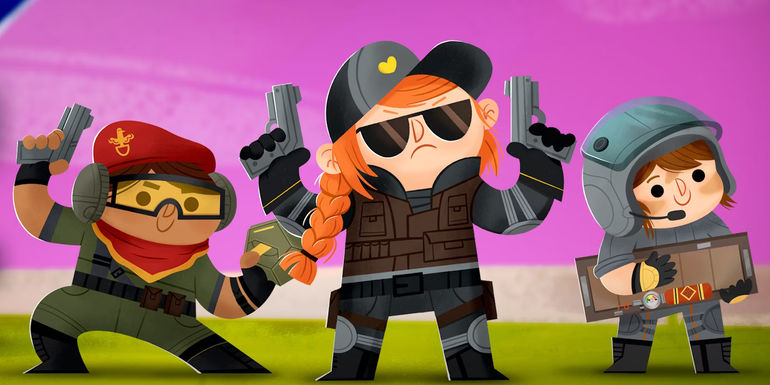 Rainbow Six SMOL: Sự Kết Hợp Màu Sắc và Hài Hước Trên Nền Tảng Netflix