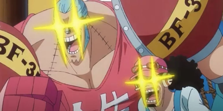 One Piece's Franky and Usopp Glowing Eyes