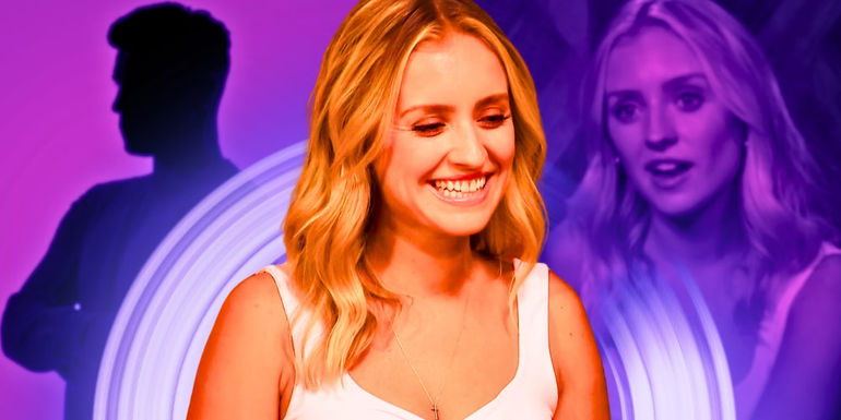 Montage of The Bachelor Season 28’s Daisy Kent with mystery male figure