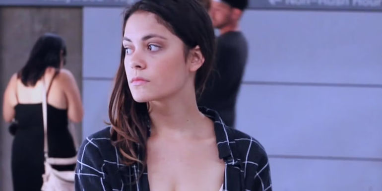 Blu Hunt looks on in the Originals